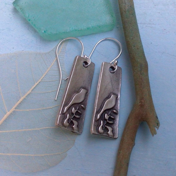 Sterling Silver Sundance Charm Earrings - Picture 3 of 9